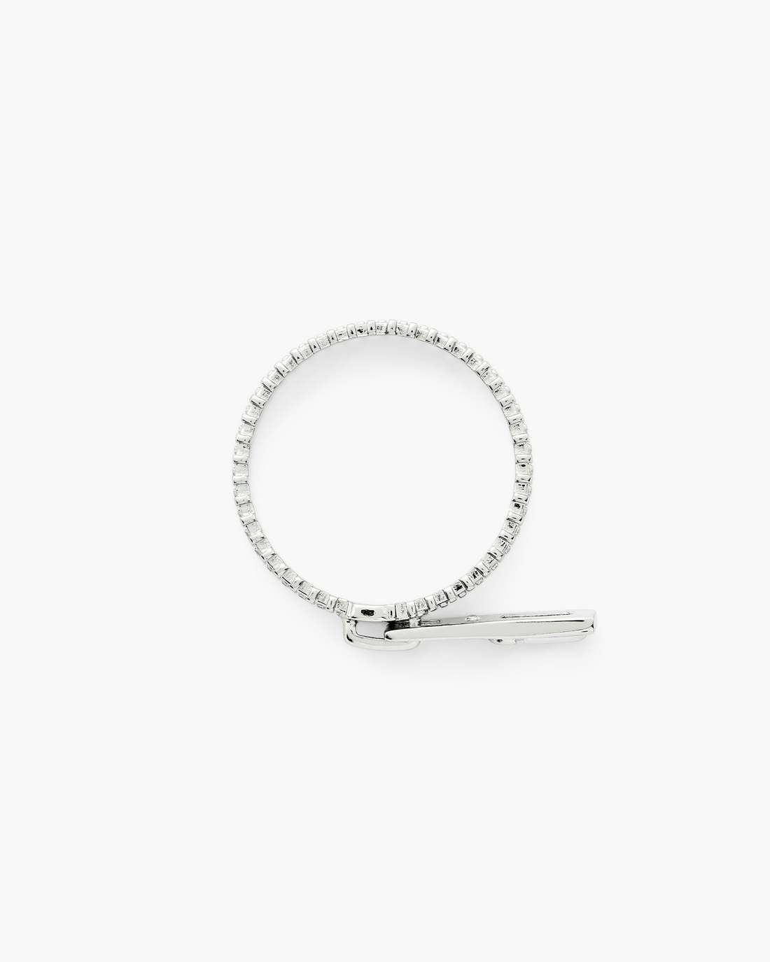 Marc Jacobs Top Pick - J Marc Zipper Ring Silver