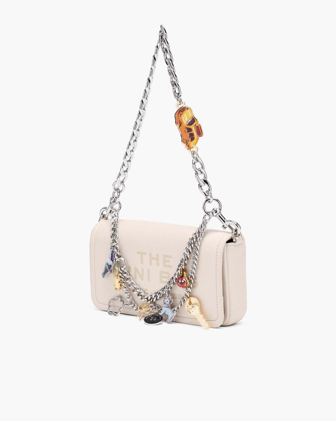Marc Jacobs Exclusive - The Trinket Charm Chain Shoulder Strap Nickel