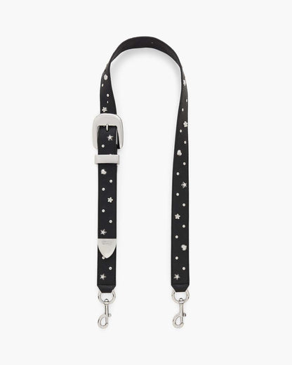 Marc Jacobs Premium - The Mini Icon Stud Leather Strap Black Multi