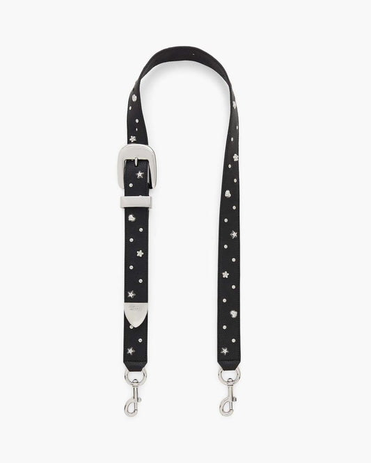 Marc Jacobs Premium - The Mini Icon Stud Leather Strap Black Multi