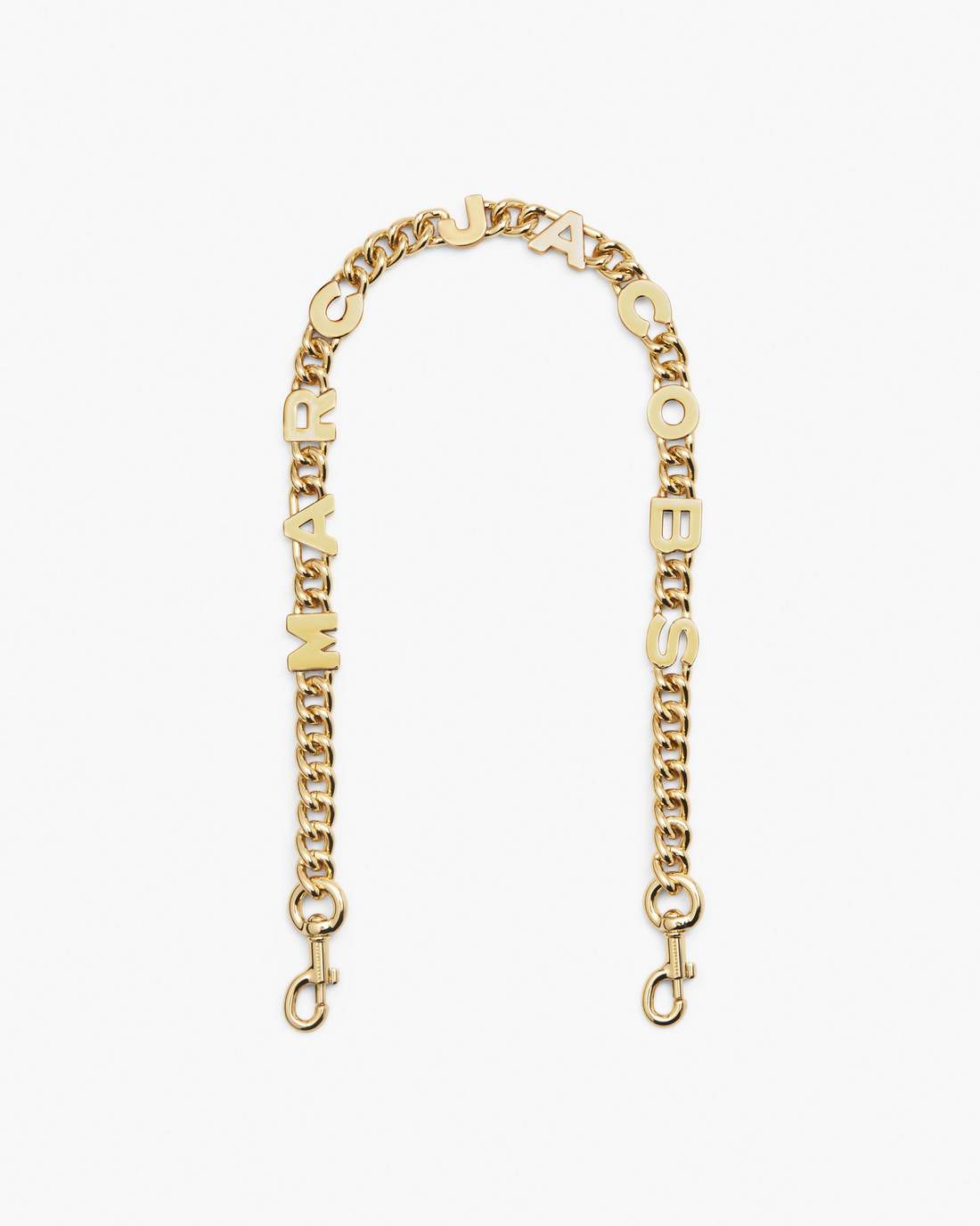 Marc Jacobs Smart Buy - The Logo Chain Shoulder Strap Gold
