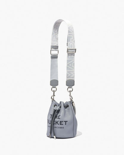 Marc Jacobs Smart Buy - The Outline Logo Webbing Strap Wolf Grey Multi