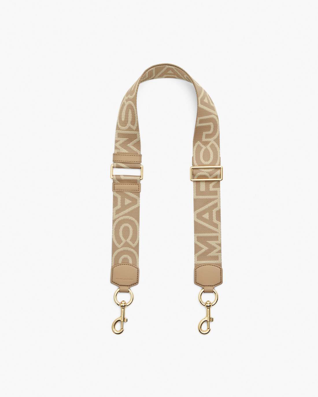 Marc Jacobs Smart Buy - The Outline Logo Webbing Strap Camel