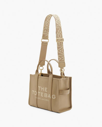 Marc Jacobs Smart Buy - The Outline Logo Webbing Strap Camel