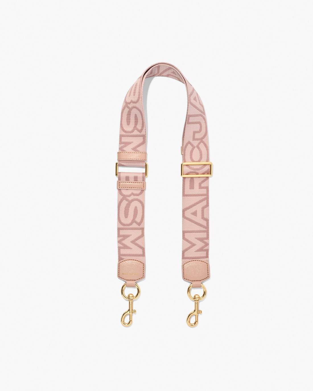 Marc Jacobs Everyday - The Outline Logo Webbing Strap Rose Multi