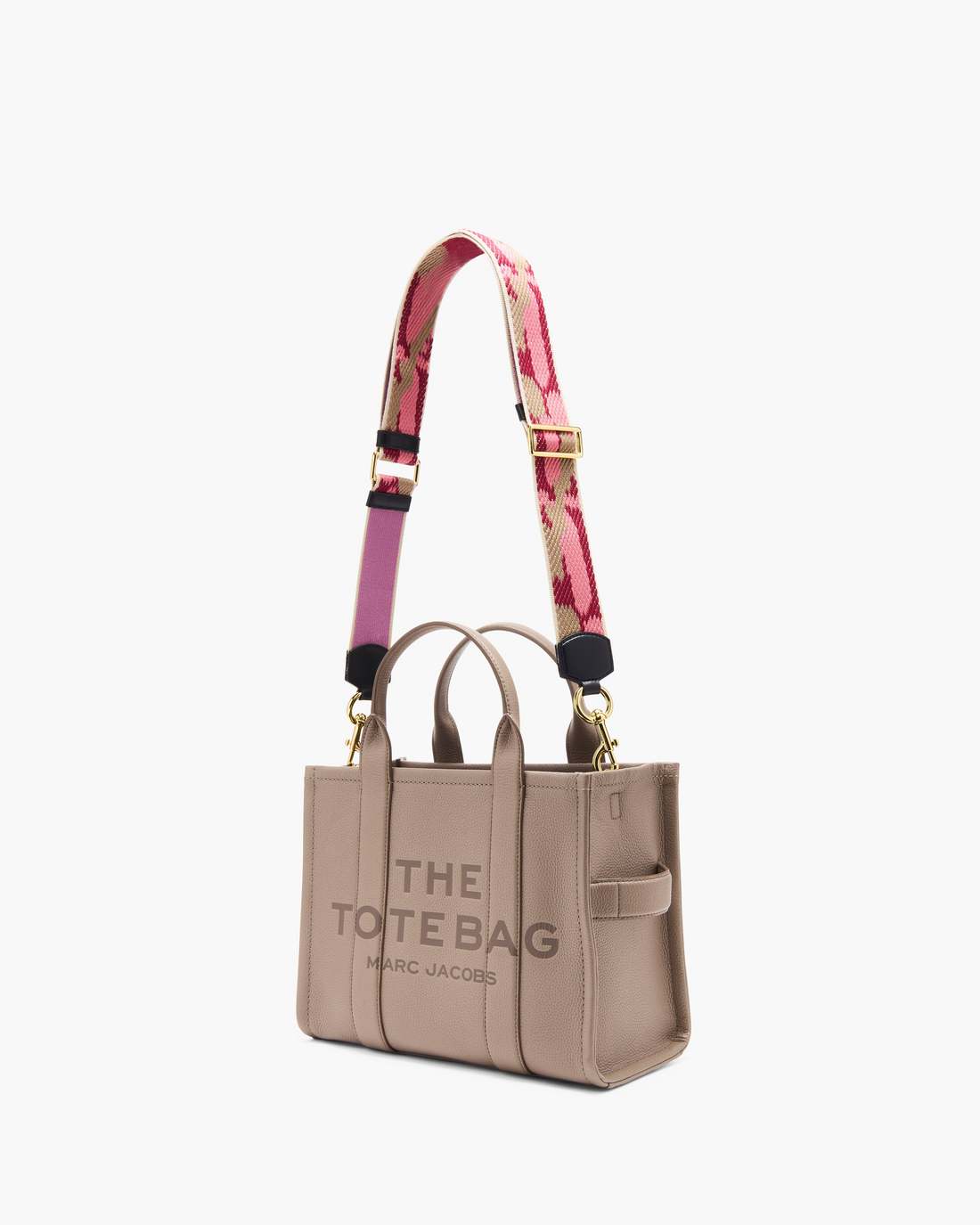 Marc Jacobs Trending - THE MULTI STITCH WEBBING STRAP Vachetta Red Multi