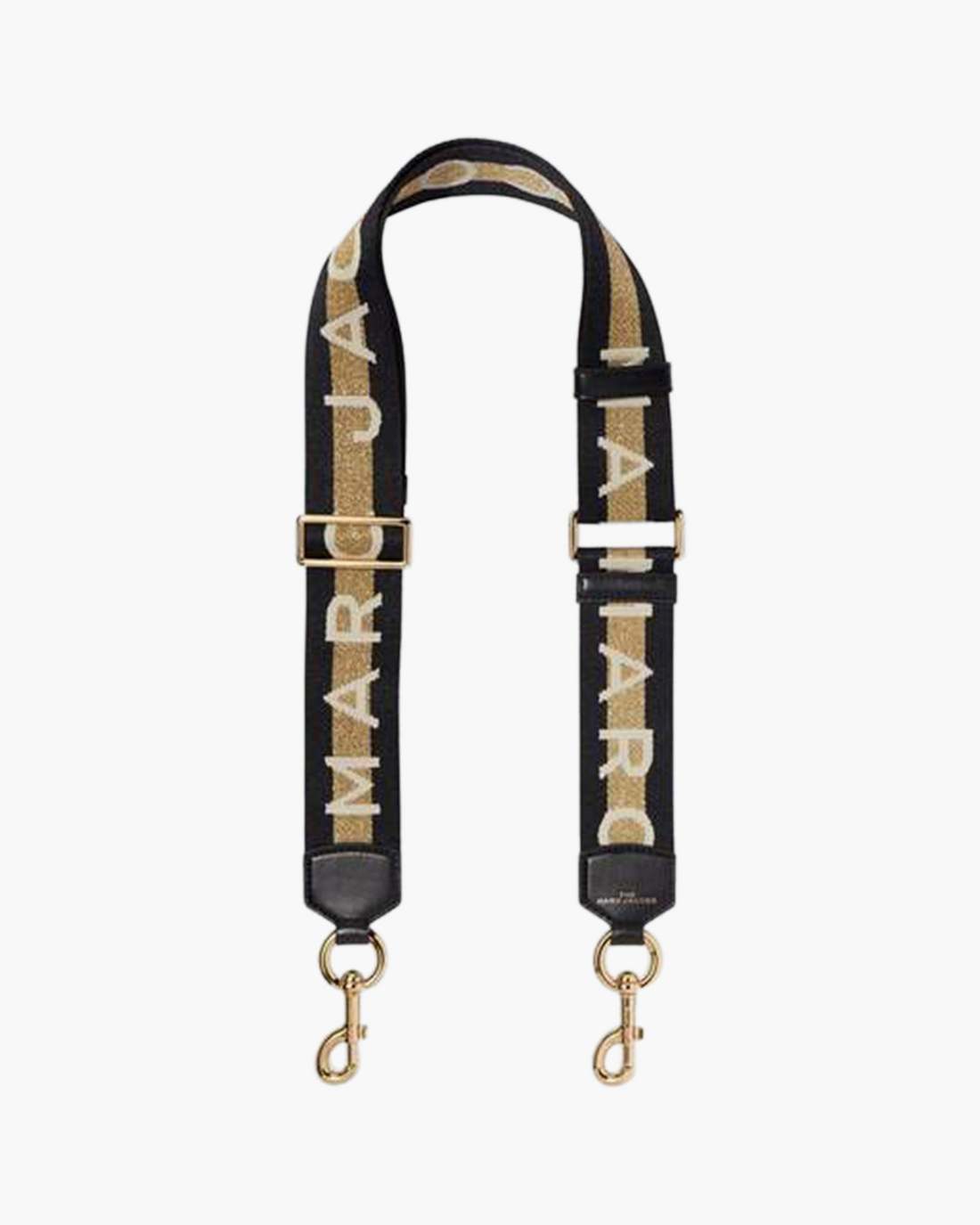 Marc Jacobs Popular - The Logo Webbing Strap Gold Multi