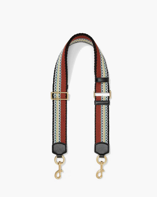 Marc Jacobs Smart Buy - The Woven Webbing Strap Cylinder Grey Multi
