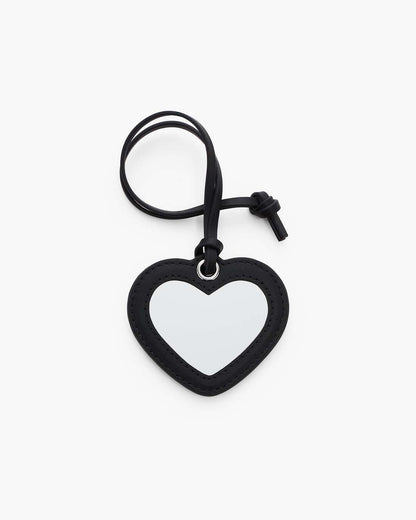 Marc Jacobs Hot Sale - The Heart Mirror Bag Charm Black
