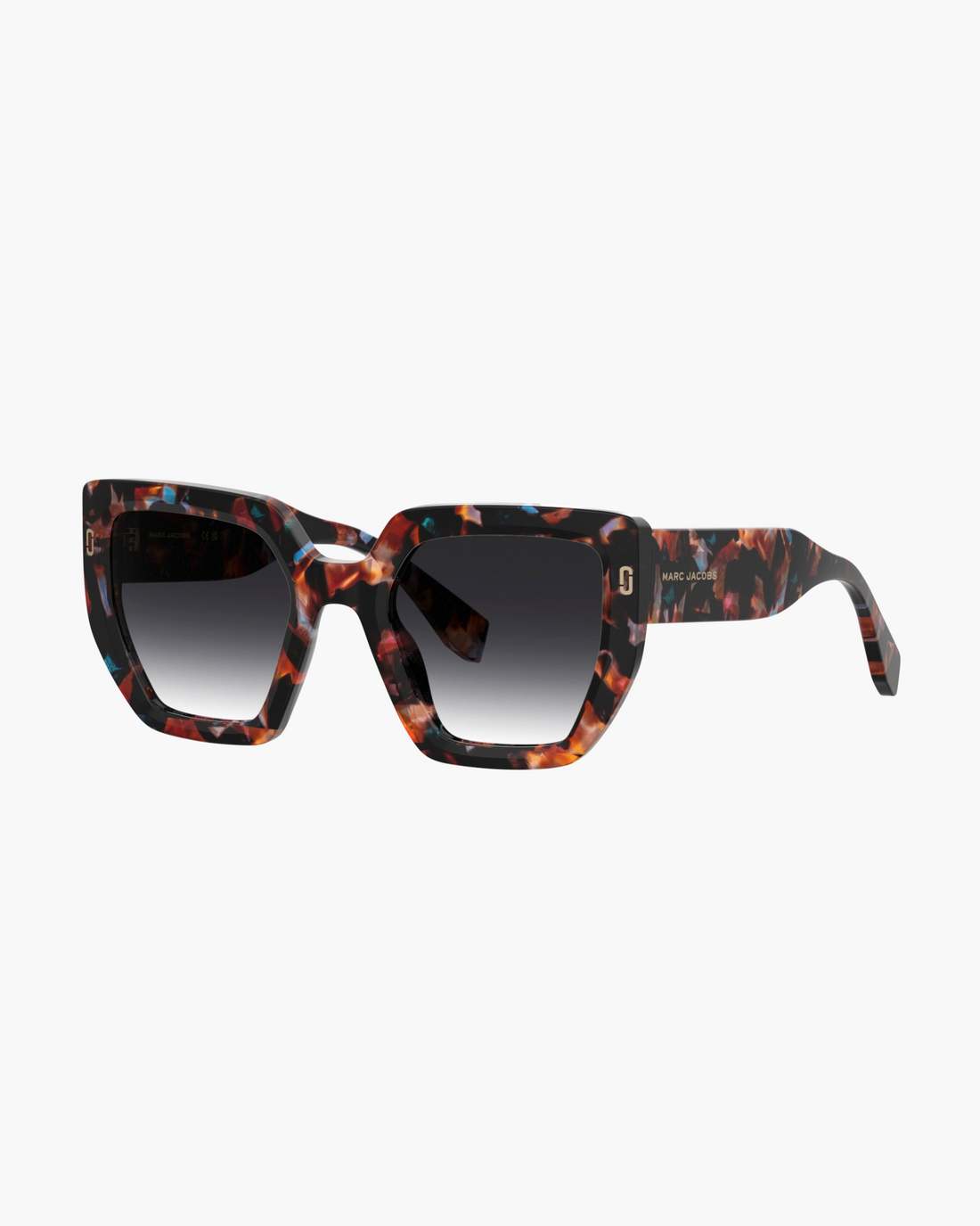 Marc Jacobs New - The J Marc Square Sunglasses Havana Multi