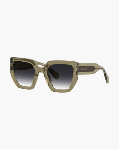 Marc Jacobs Smart Buy - The J Marc Square Sunglasses Olive
