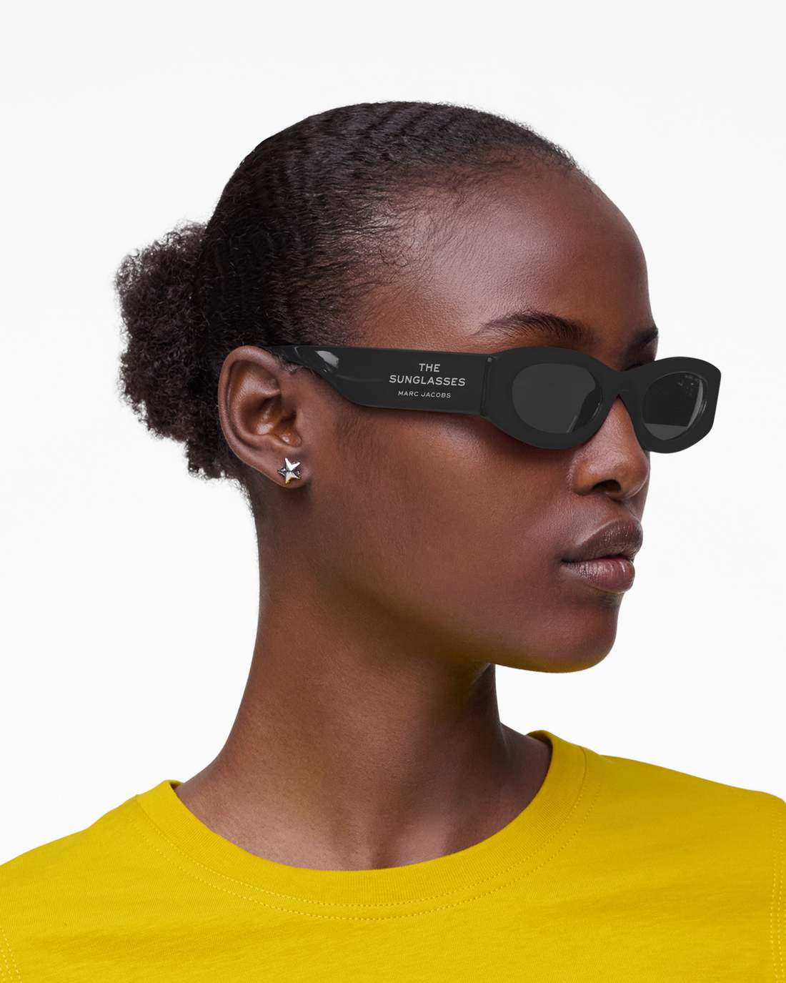 Marc Jacobs Featured - The Oval Sunglasses Black