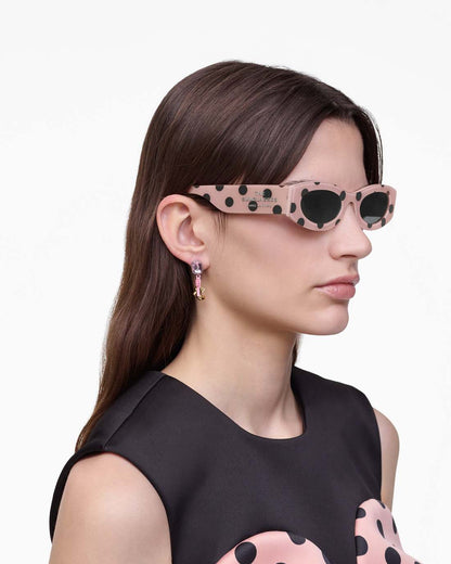 Marc Jacobs Deals - The Oval Sunglasses Peach Multi