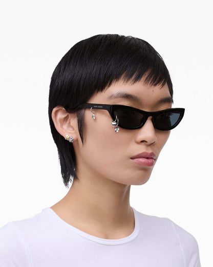 Marc Jacobs Sale - The Charm Cat Eye Sunglasses Black