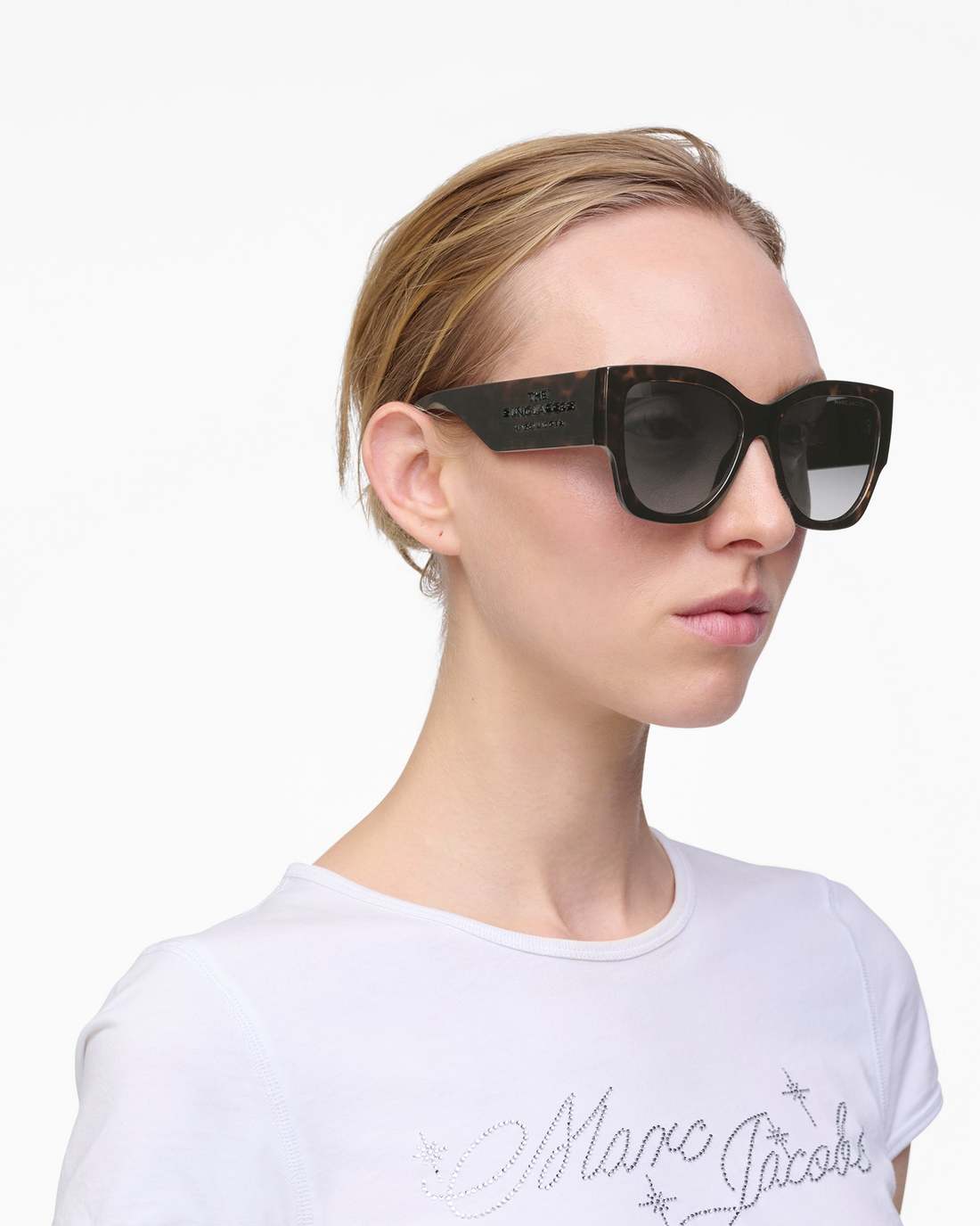 Marc Jacobs Top Pick - The Cat Eye Sunglasses Havana
