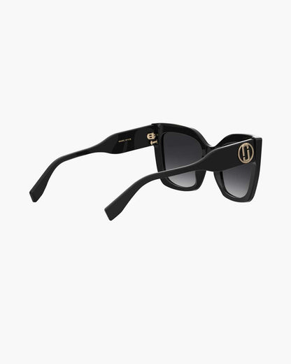 Marc Jacobs Value - The J Marc Square Sunglasses Black