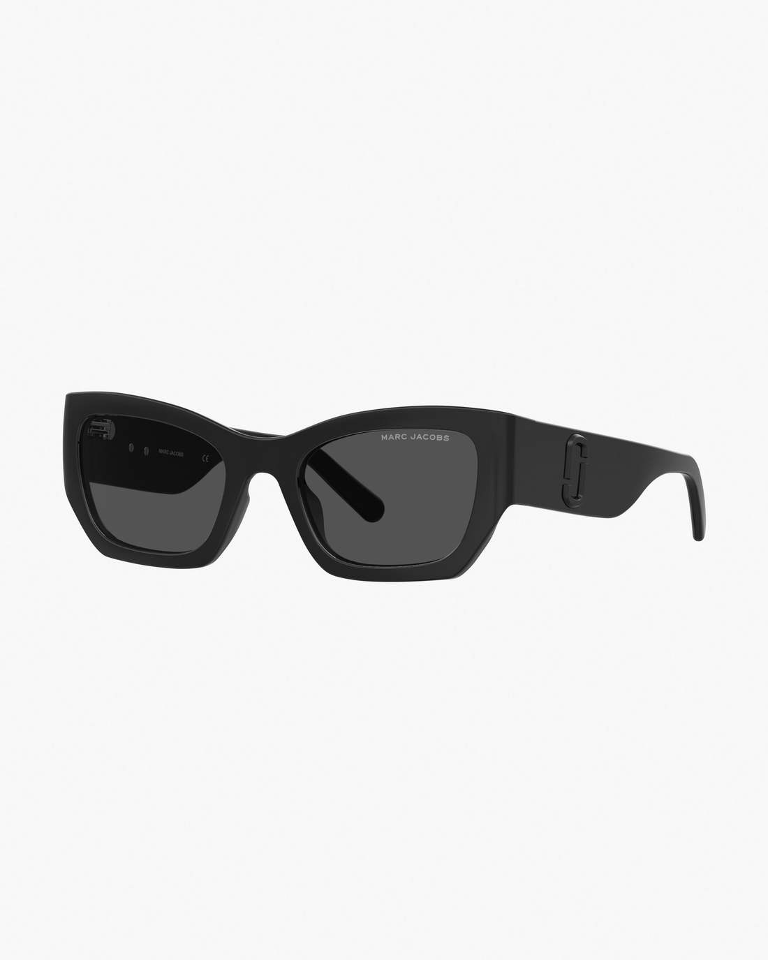 Marc Jacobs Smart Buy - The J Marc Square Cat Eye Sunglasses Black