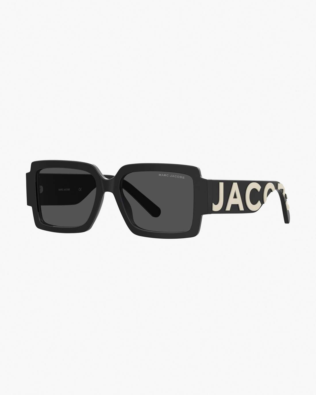 Marc Jacobs Deals - The Bold Logo Square Sunglasses Black/White