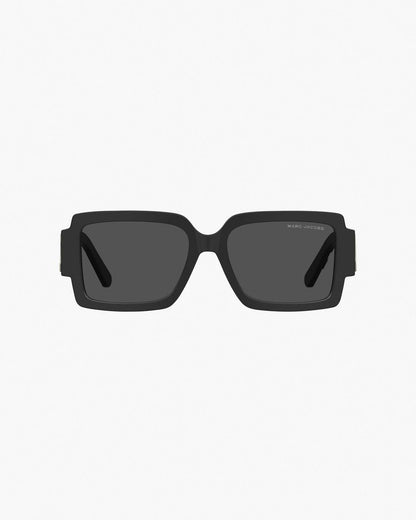 Marc Jacobs Deals - The Bold Logo Square Sunglasses Black/White