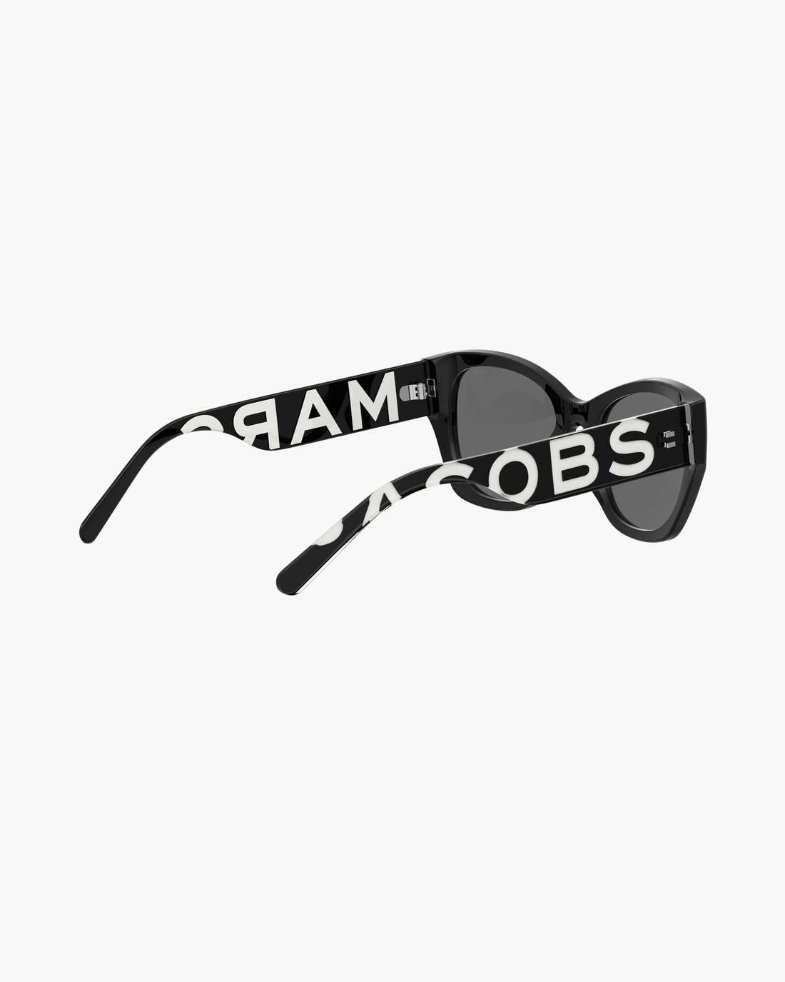 Marc Jacobs Best Seller - The Bold Logo Square Cat Eye Sunglasses Black/White