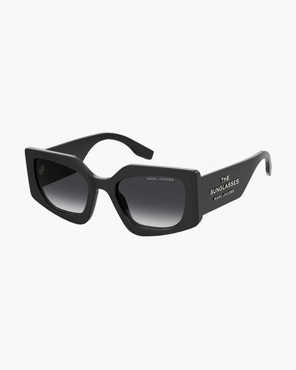 Marc Jacobs Exclusive - The Square Cat Eye Sunglasses Black