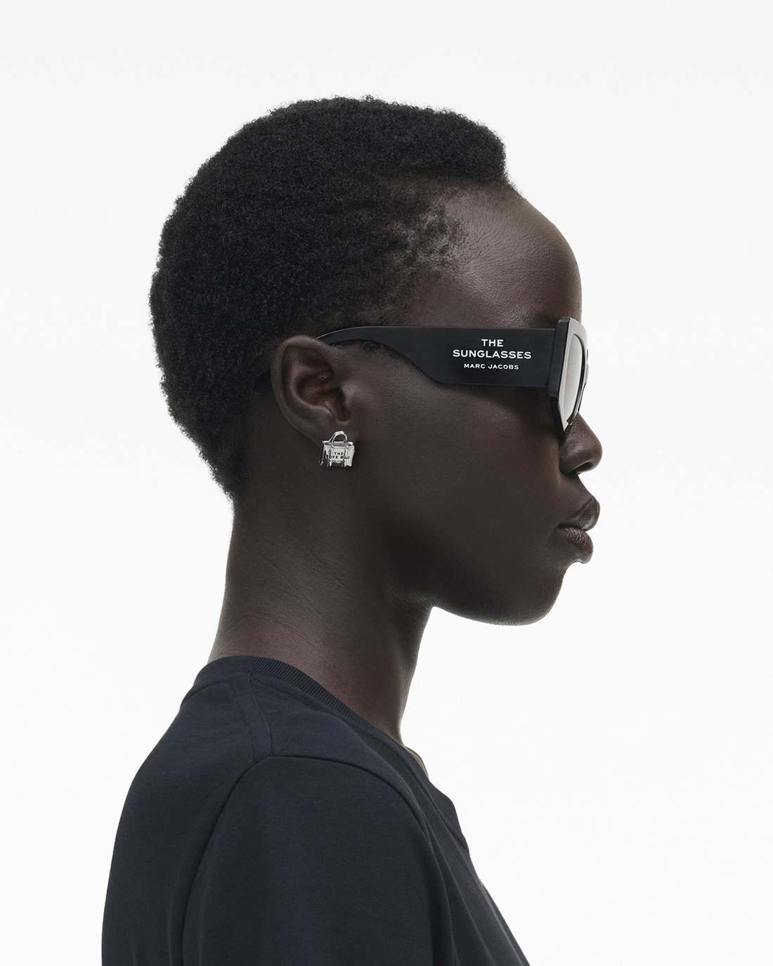 Marc Jacobs Exclusive - The Square Cat Eye Sunglasses Black