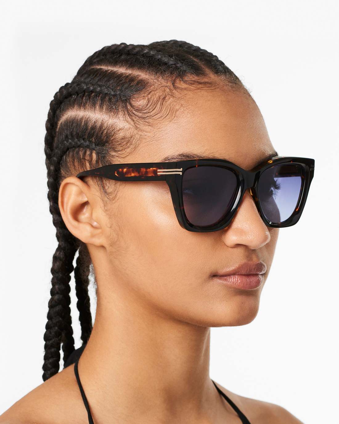 Marc Jacobs Deals - Icon Edge Oversized Square Sunglasses Havana