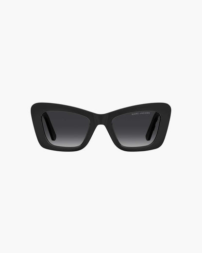 Marc Jacobs Smart Buy - The Bold Logo Cat Eye Sunglasses Black/White