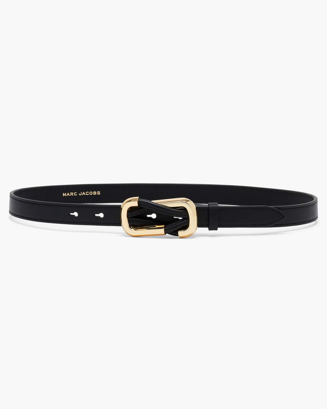 Marc Jacobs Premium - The Dual Belt Black/Gold