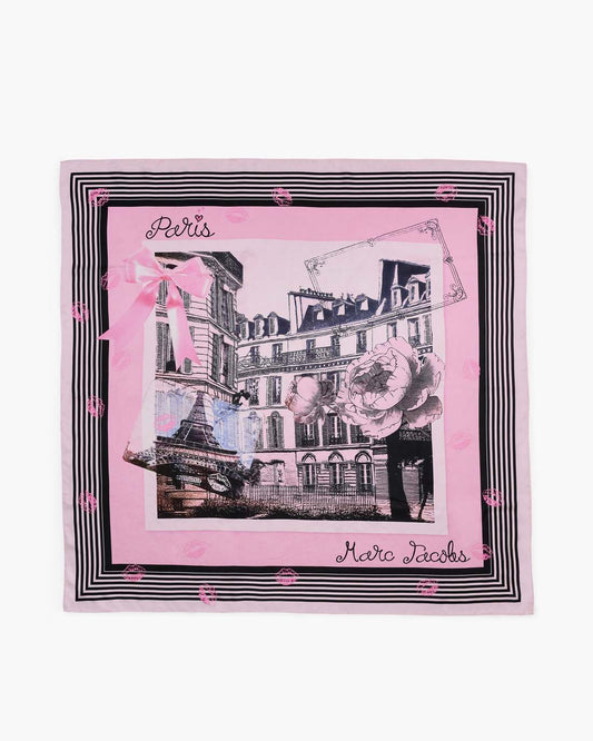 Marc Jacobs Latest - The City Silk Scarf Paris Paris