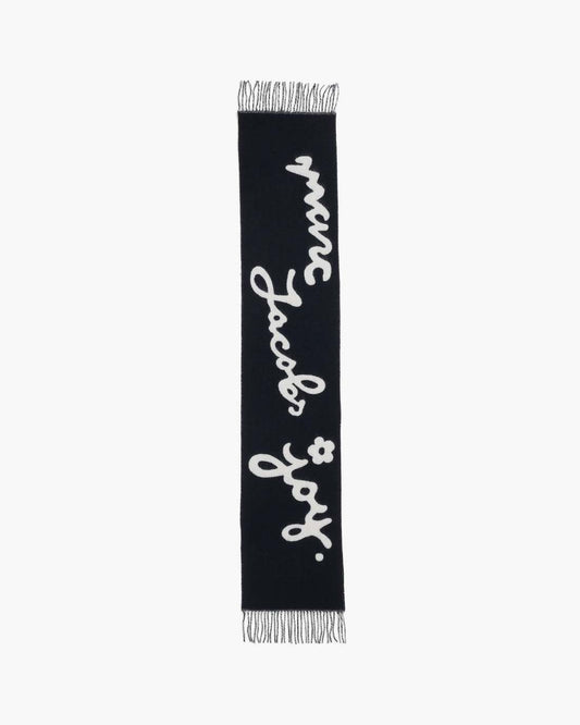 Marc Jacobs Exclusive - Marc Is Joy Scarf Black