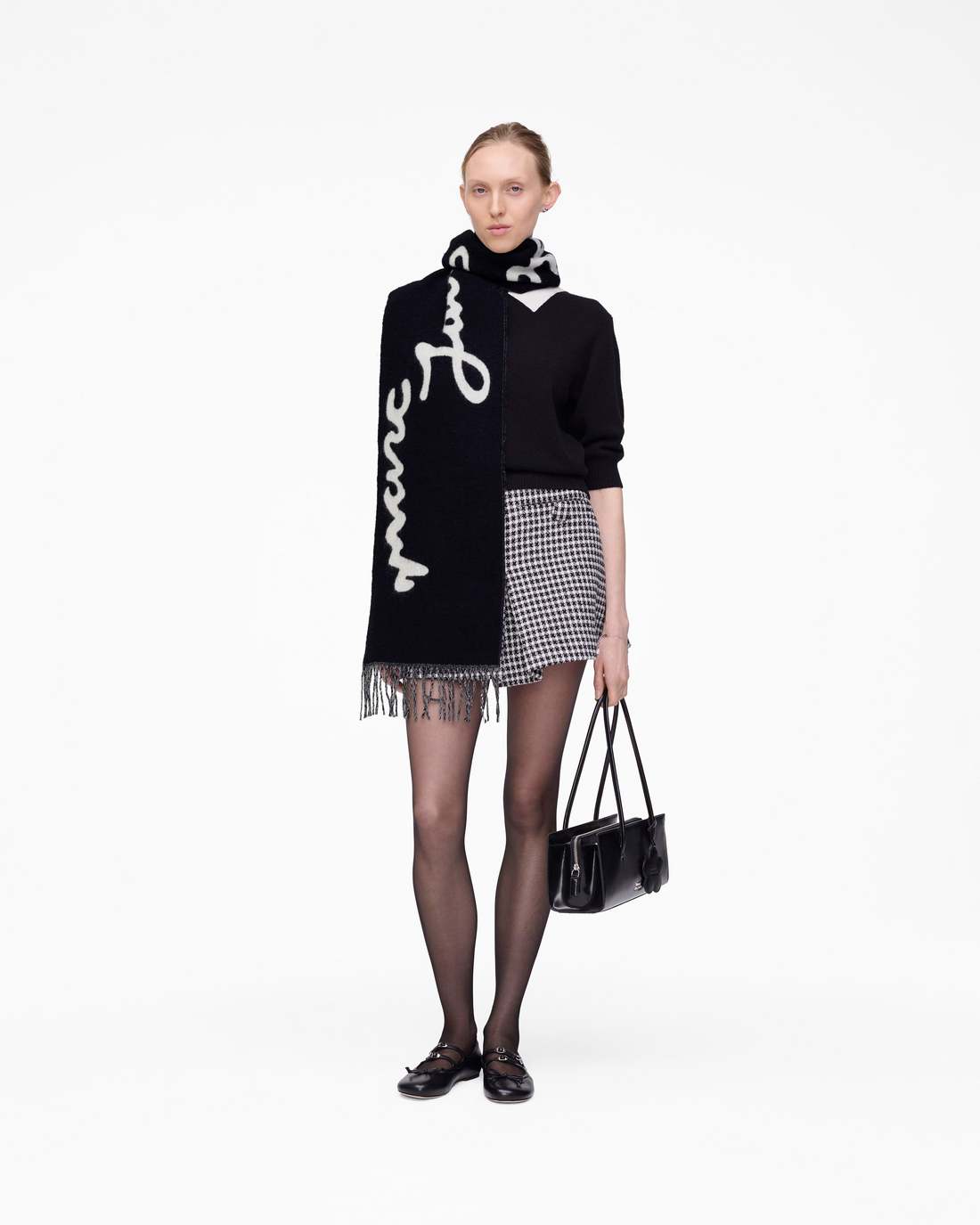 Marc Jacobs Exclusive - Marc Is Joy Scarf Black