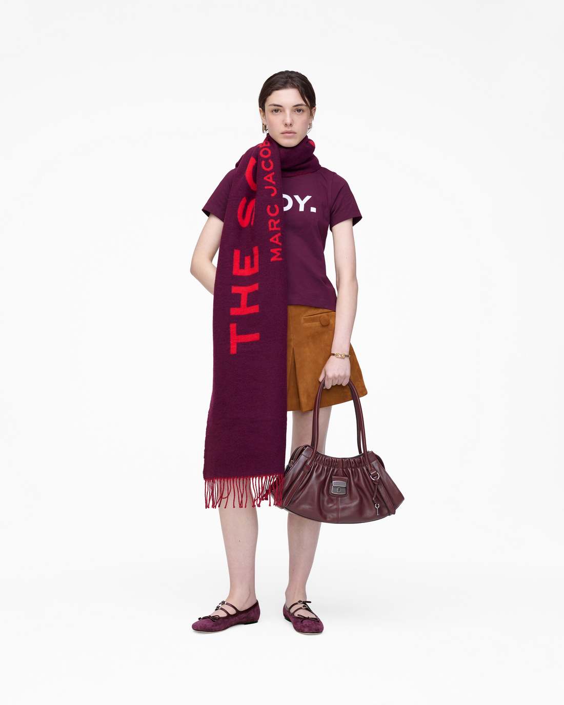 Marc Jacobs Customer Favorite - The Scarf Dark Plum