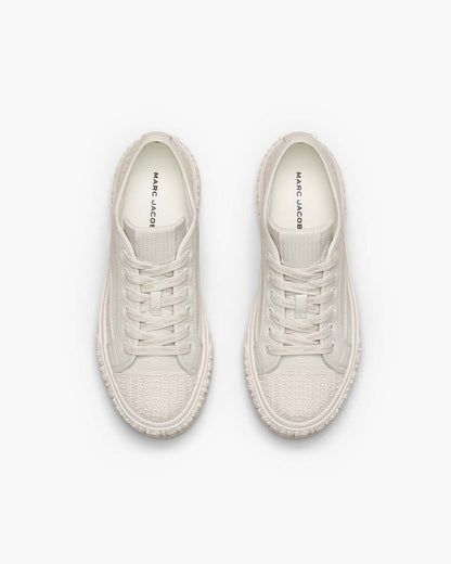 Marc Jacobs Trusted - The Leather Sneaker Cotton White