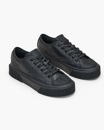 Marc Jacobs Featured - The Leather Sneaker Black