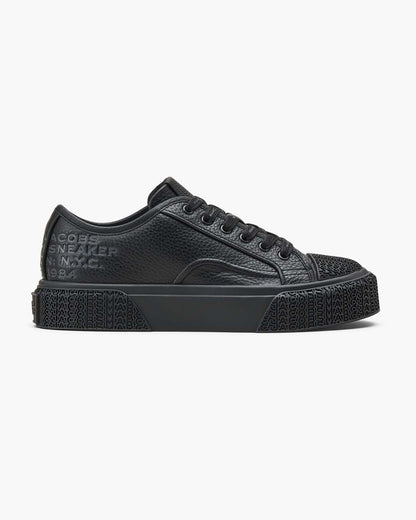 Marc Jacobs Featured - The Leather Sneaker Black