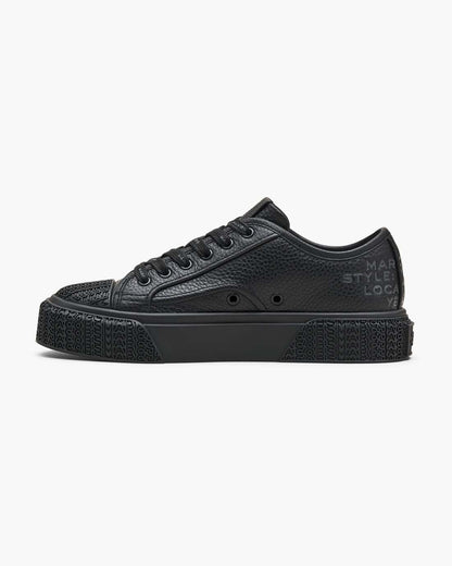 Marc Jacobs Featured - The Leather Sneaker Black
