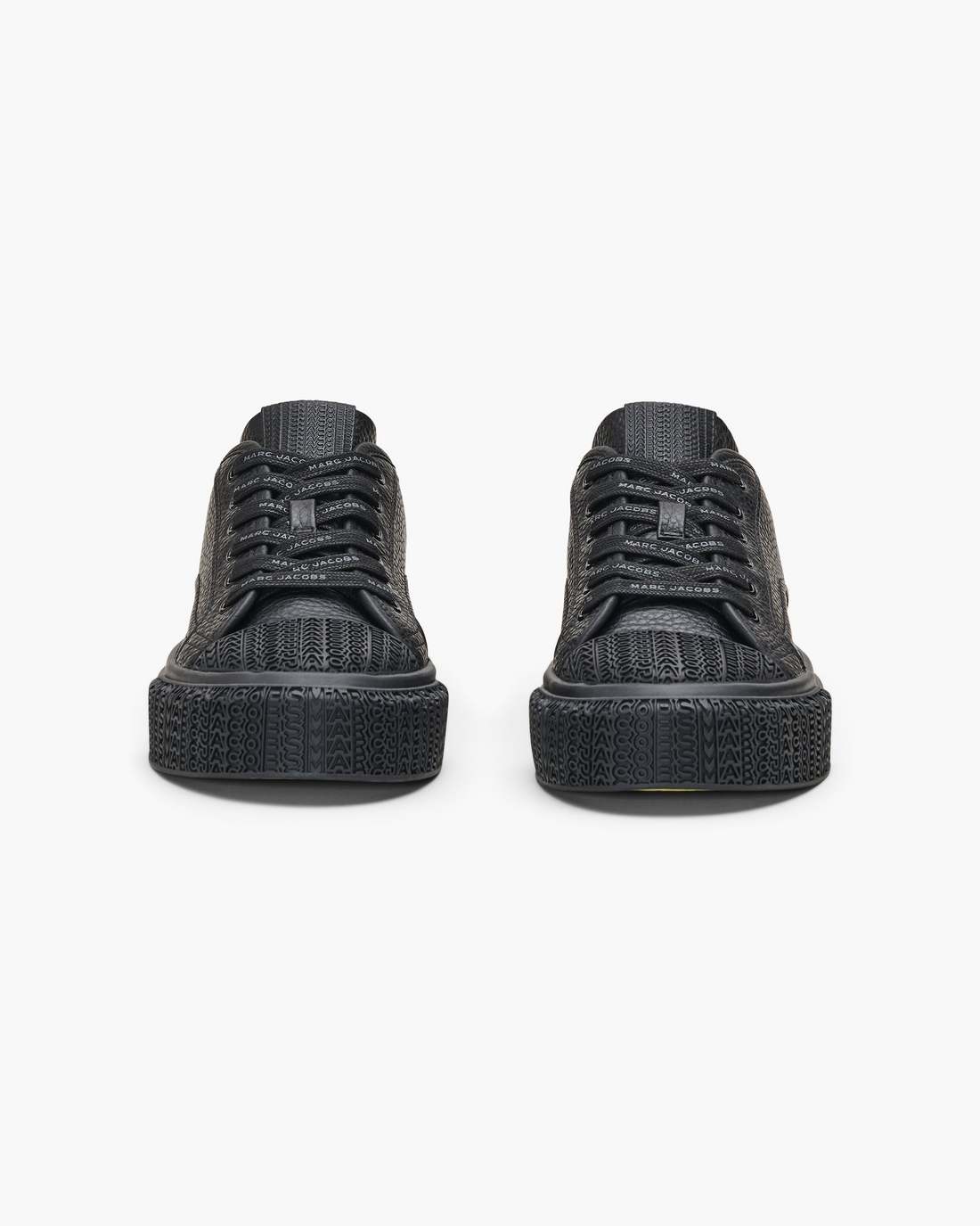 Marc Jacobs Featured - The Leather Sneaker Black