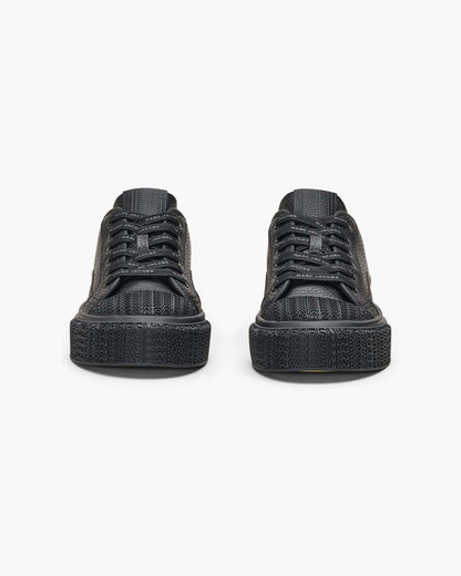 Marc Jacobs Featured - The Leather Sneaker Black