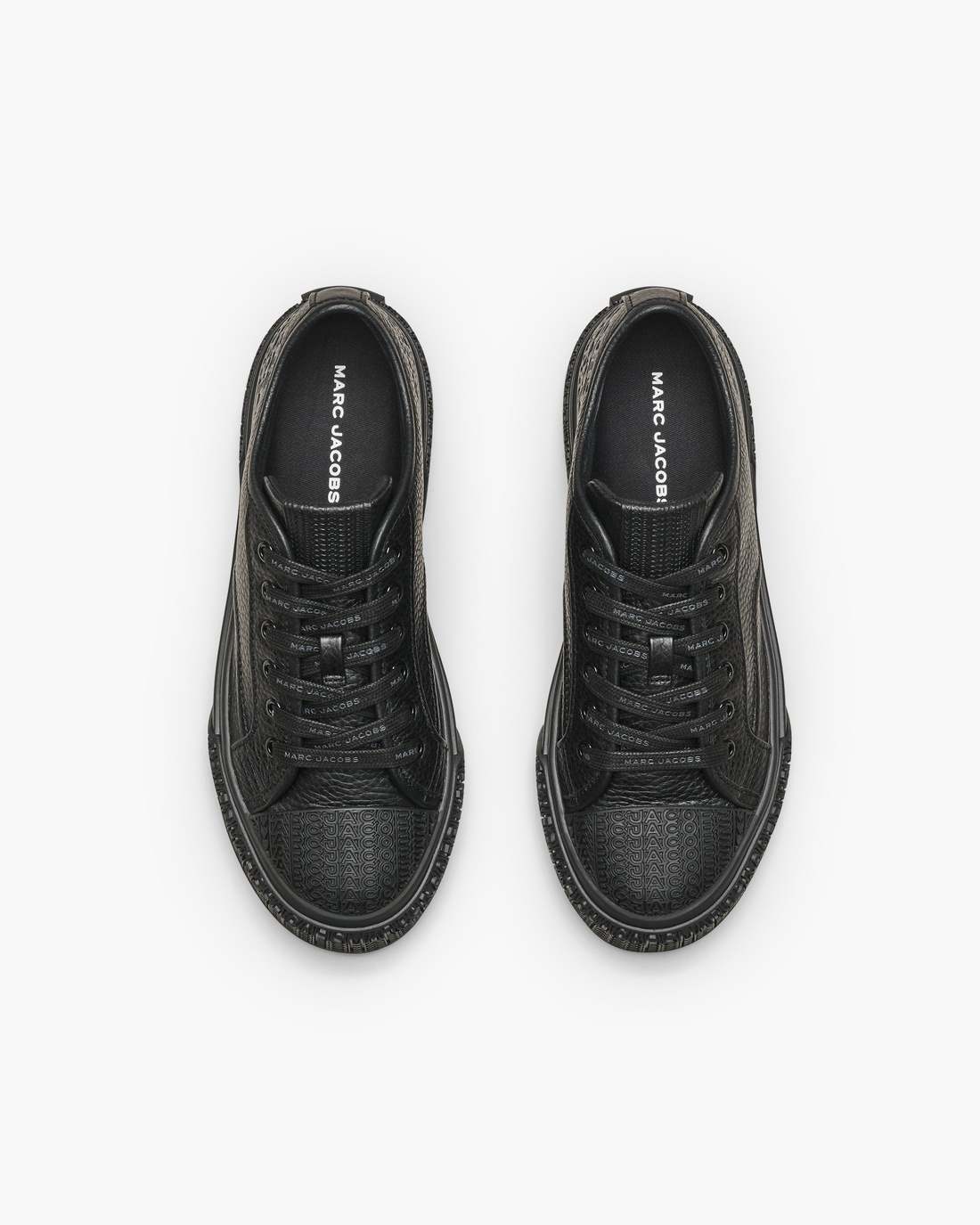 Marc Jacobs Featured - The Leather Sneaker Black