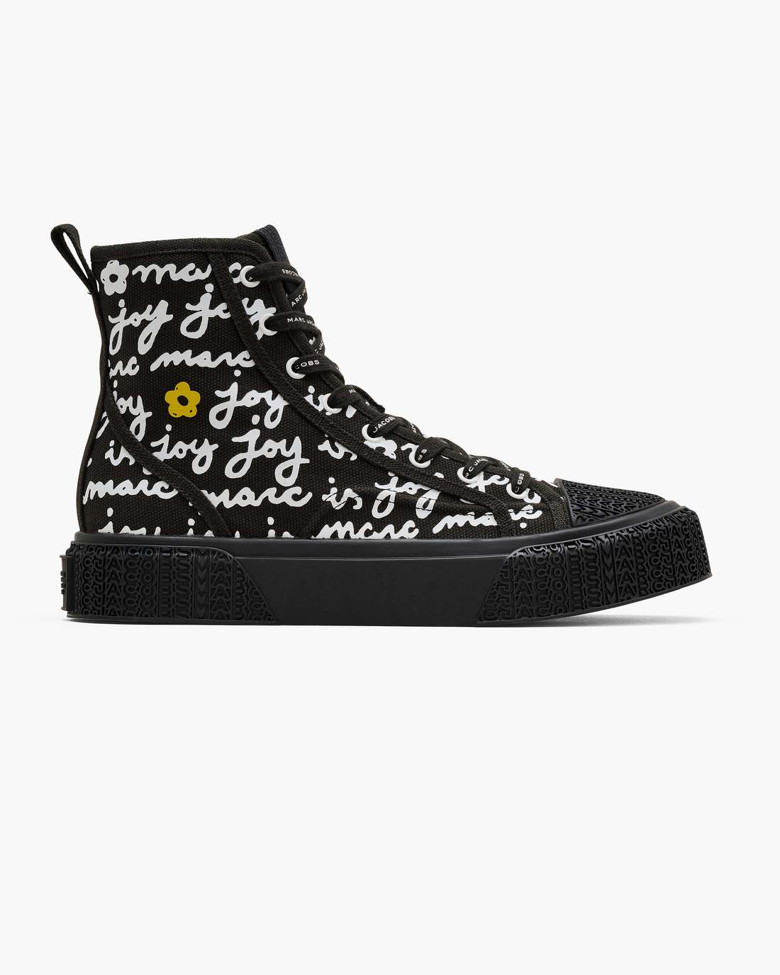 Marc Jacobs Latest - The Marc Is Joy Canvas Sneaker Black Multi