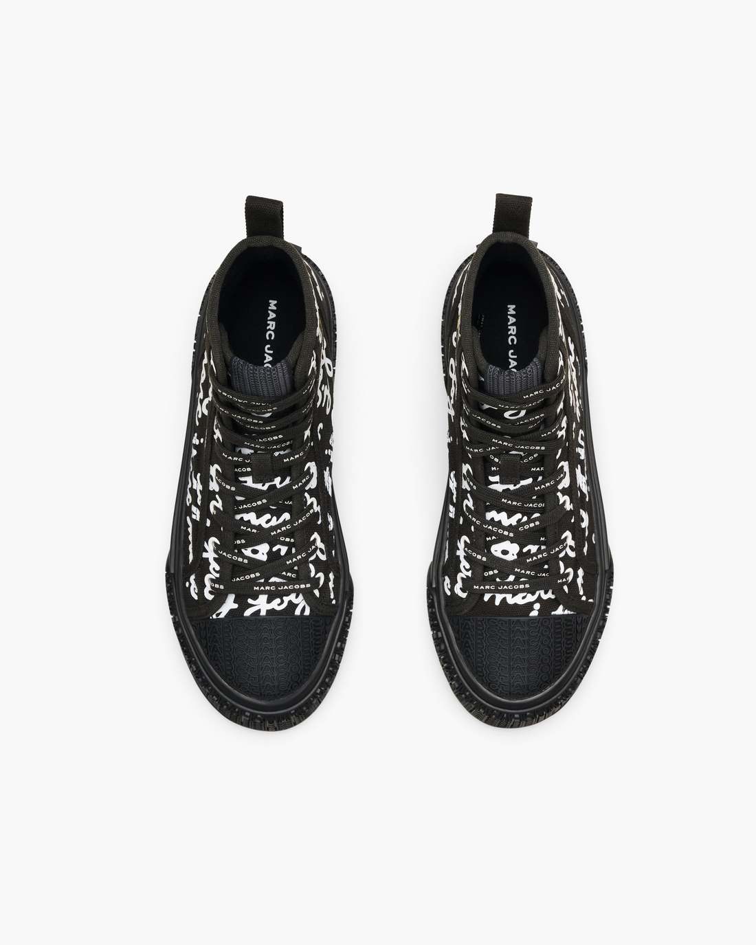 Marc Jacobs Latest - The Marc Is Joy Canvas Sneaker Black Multi