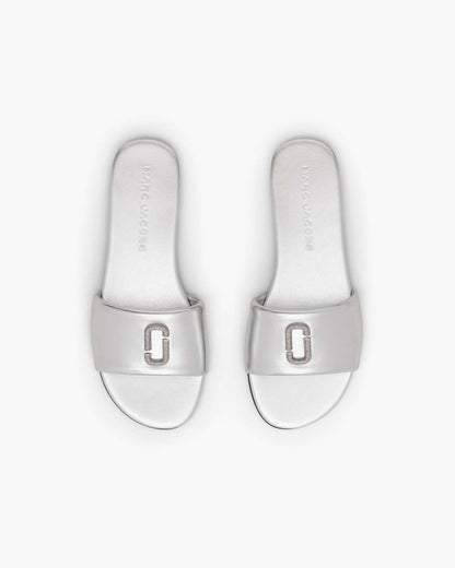 Marc Jacobs Sale - The Pave Snapshot Slide Silver