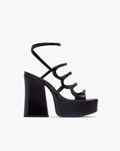 Marc Jacobs Signature - The Kiki Platform Sandal Black