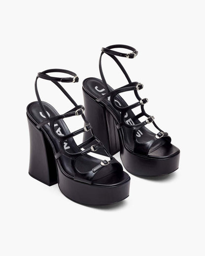 Marc Jacobs Signature - The Kiki Platform Sandal Black
