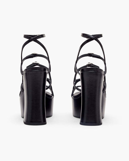 Marc Jacobs Signature - The Kiki Platform Sandal Black