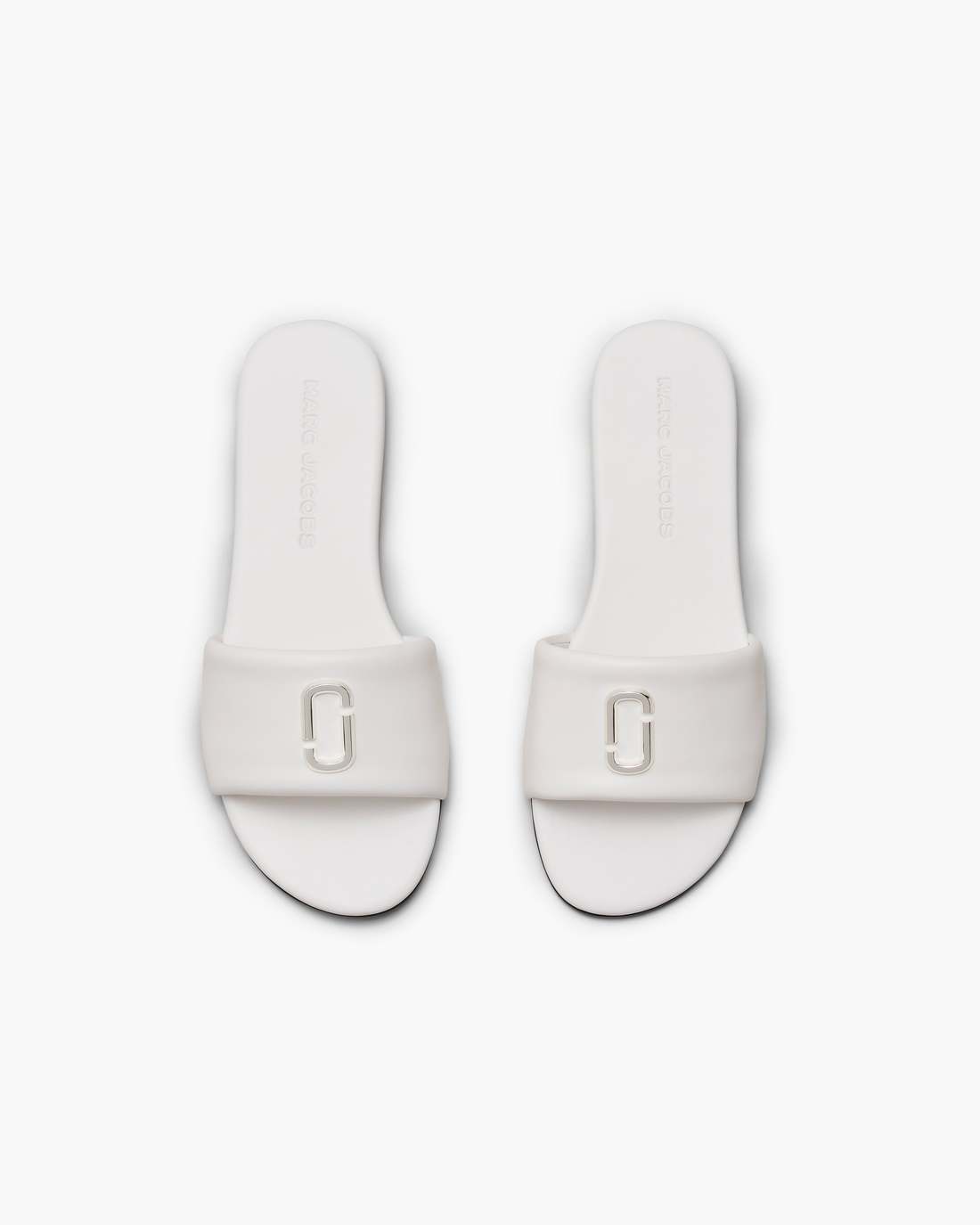 Marc Jacobs Signature - The Snapshot Slide Bright White