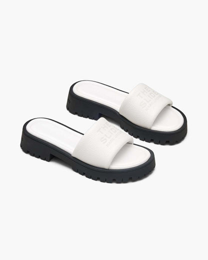 Marc Jacobs Value - The Lug Sole Slide Bright White