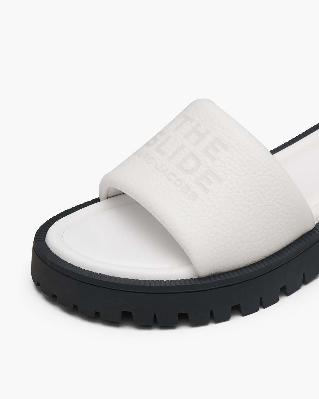 Marc Jacobs Value - The Lug Sole Slide Bright White