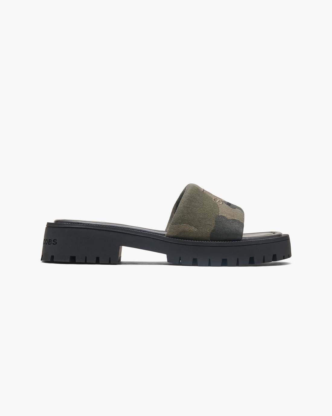 Marc Jacobs Signature - The Camo Jacquard Lug Sole Slide Camo Multi